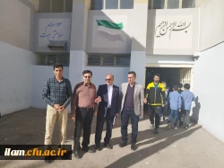 بازدید دکتر رمضان پیری سرپرست مدیریت امور پردیس های دانشگاه فرهنگیان استان ایلام از مدارس مجری کارورزی 4