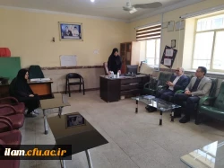 بازدید دکتر رمضان پیری سرپرست مدیریت امور پردیس های دانشگاه فرهنگیان استان ایلام از مدارس مجری کارورزی 8