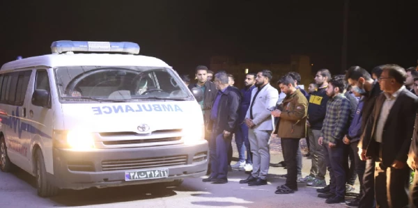 مراسم استقبال از شهید گمنام در پردیس شهید مدرس دانشگاه فرهنگیان ایلام 2