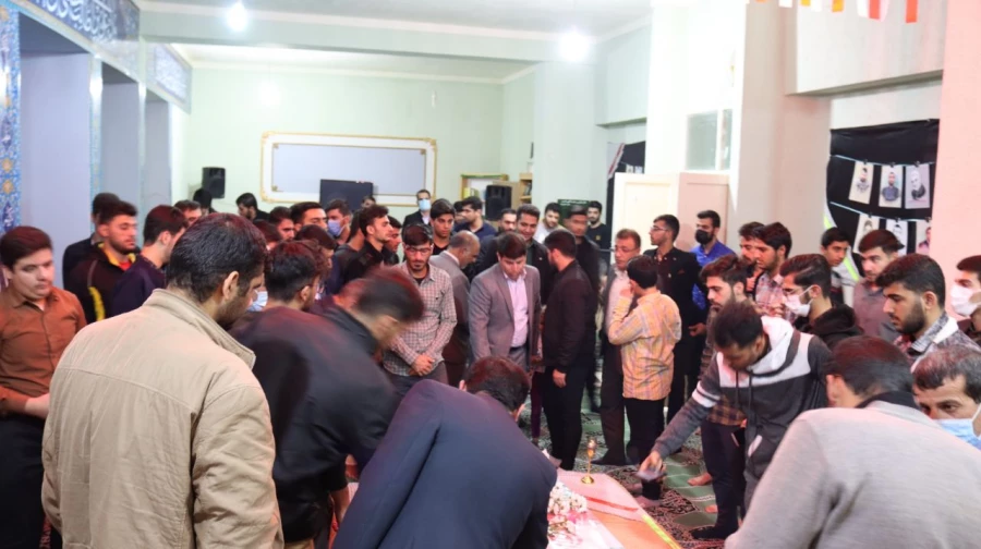 مراسم استقبال از شهید گمنام در پردیس شهید مدرس دانشگاه فرهنگیان ایلام 5