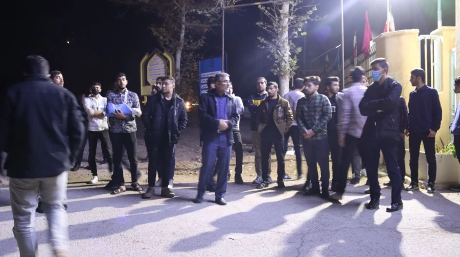 مراسم استقبال از شهید گمنام در پردیس شهید مدرس دانشگاه فرهنگیان ایلام 7