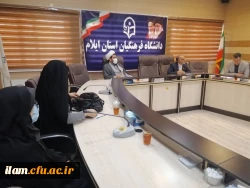 برگزاری جلسه شورای مدیریت، نظارت، ارزیابی و توسعه منابع دانشگاه فرهنگیان استان ایلام 4