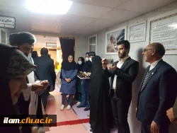 تجلیل از خدمات پرستاران بیمارستان طالقانی ایلام به مناسبت میلاد حضرت زینب (س) و روز پرستار 2