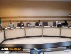 برگزاری جلسه شورای مدیریت، نظارت، ارزیابی و توسعه منابع دانشگاه فرهنگیان استان ایلام 6