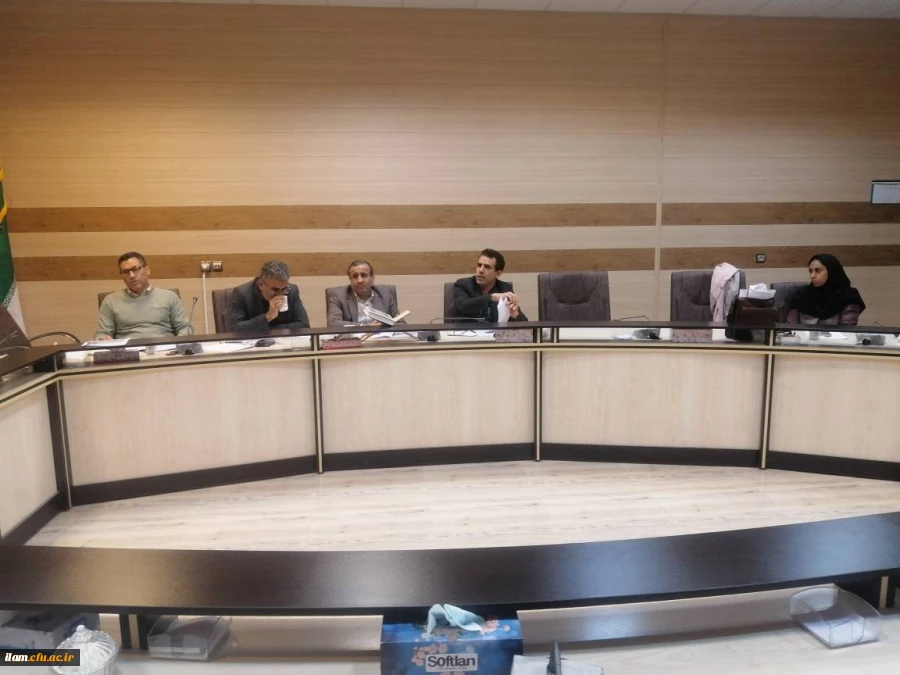 برگزاری جلسه شورای مدیریت، نظارت، ارزیابی و توسعه منابع دانشگاه فرهنگیان استان ایلام 6