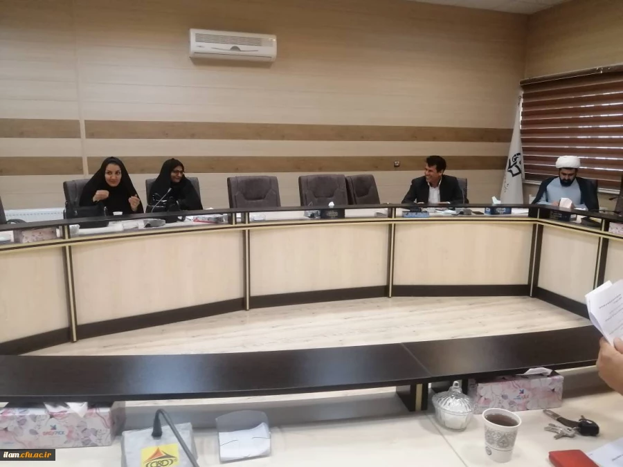 برگزاری جلسه شورای مدیریت، نظارت، ارزیابی و توسعه منابع دانشگاه فرهنگیان استان ایلام 7