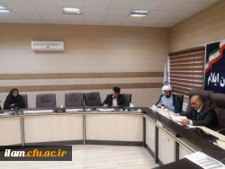 برگزاری جلسه شورای مدیریت، نظارت، ارزیابی و توسعه منابع دانشگاه فرهنگیان استان ایلام 7