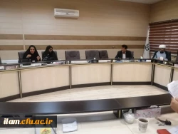 برگزاری جلسه شورای مدیریت، نظارت، ارزیابی و توسعه منابع دانشگاه فرهنگیان استان ایلام 8