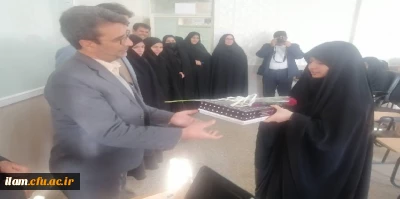 حضور مدیرکل آموزش و پرورش استان ایلام در پردیس امام جعفر صادق (ع) به مناسبت روز دانشجو