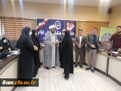 آیین گرامیداشت هفته پژوهش و تجلیل از پژوهشگران برگزیده استانی در دانشگاه فرهنگیان استان ایلام 10