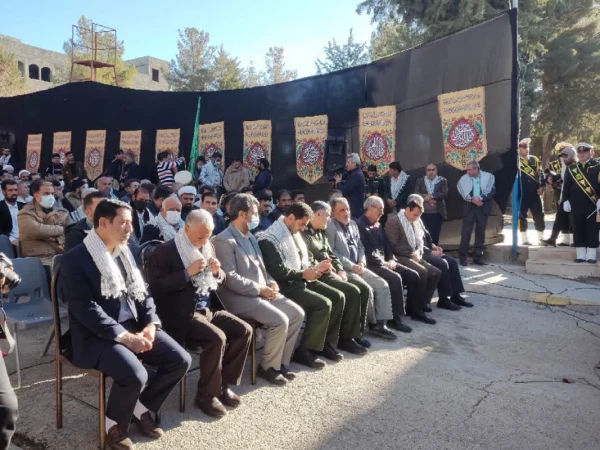 آیین تشییع و تدفین شهید گمنام در دانشگاه فرهنگیان استان ایلام 4