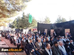 آیین تشییع و تدفین شهید گمنام در دانشگاه فرهنگیان استان ایلام 5