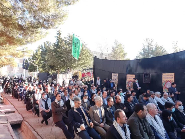 آیین تشییع و تدفین شهید گمنام در دانشگاه فرهنگیان استان ایلام 5