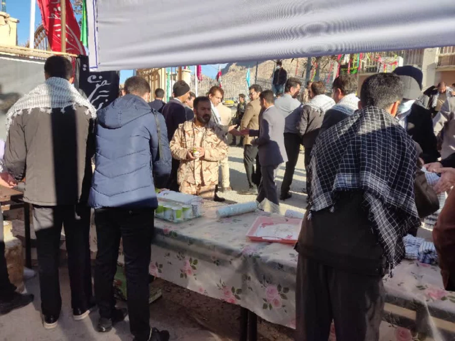 آیین تشییع و تدفین شهید گمنام در دانشگاه فرهنگیان استان ایلام 7