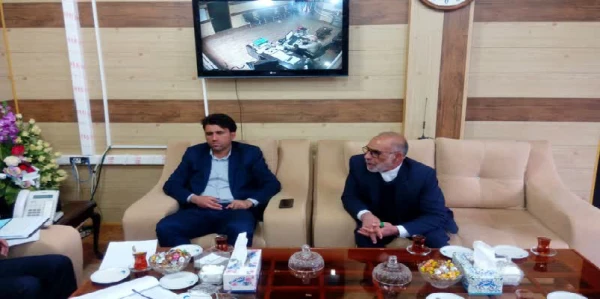 تشکیل جلسه و مذاکره حضوری سرپرست مدیریت امور پردیس های دانشگاه فرهنگیان استان ایلام با رییس سازمان مدیریت و برنامه ریزی استان 2