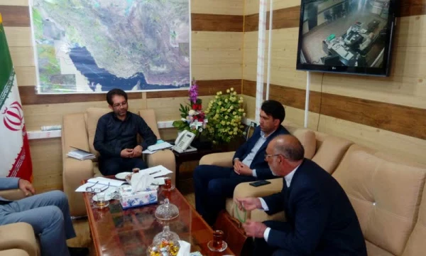 تشکیل جلسه و مذاکره حضوری سرپرست مدیریت امور پردیس های دانشگاه فرهنگیان استان ایلام با رییس سازمان مدیریت و برنامه ریزی استان 3