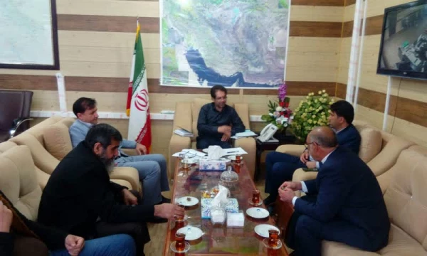 تشکیل جلسه و مذاکره حضوری سرپرست مدیریت امور پردیس های دانشگاه فرهنگیان استان ایلام با رییس سازمان مدیریت و برنامه ریزی استان 5