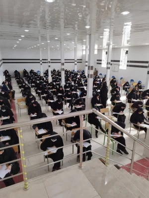 برگزاری امتحانات به شکل منظم و طبق برنامه در پردیس های دانشگاه فرهنگیان استان ایلام 4