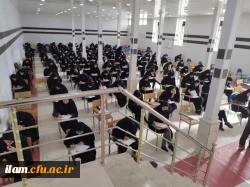 برگزاری امتحانات به شکل منظم و طبق برنامه در پردیس های دانشگاه فرهنگیان استان ایلام 5