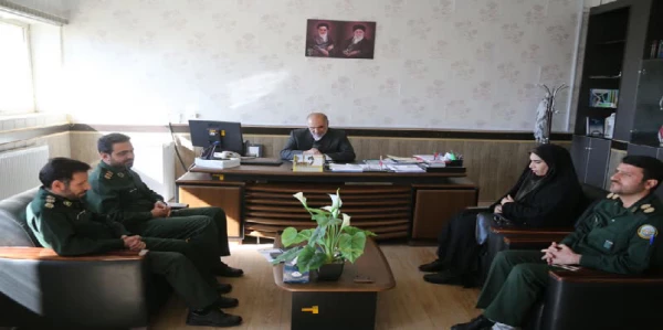 حضور جناب سرهنگ فولادی مدیرکل بنیاد و حفظ آثار و نشر ارزش های دفاع مقدس استان ایلام و هیئت همراه در دانشگاه فرهنگیان استان ایلام 2