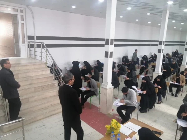 برگزاری آزمون دروس فرهنگی مهارت آموزان ورودی 1400 5