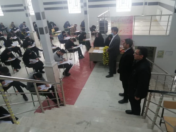 برگزاری آزمون دروس فرهنگی مهارت آموزان ورودی 1400 6