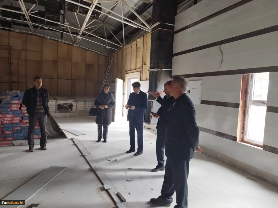 بازدید هیأت بازرسی و نظارت دانشگاه ایلام از پردیس های دانشگاه فرهنگیان استان 5