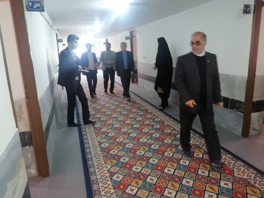 بازدید هیأت بازرسی و نظارت دانشگاه ایلام از پردیس های دانشگاه فرهنگیان استان 8
