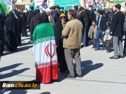 حضور پرشور اساتید، کارکنان و دانشجو معلمان دانشگاه فرهنگیان استان ایلام در راهپیمایی 22 بهمن 5