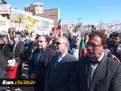 حضور پرشور اساتید، کارکنان و دانشجو معلمان دانشگاه فرهنگیان استان ایلام در راهپیمایی 22 بهمن 8