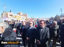 حضور پرشور اساتید، کارکنان و دانشجو معلمان دانشگاه فرهنگیان استان ایلام در راهپیمایی 22 بهمن 10