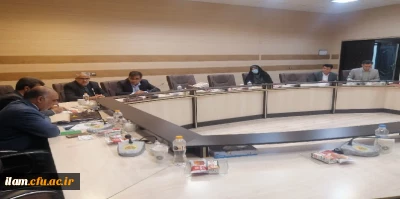 برگزاری جلسه هماهنگی با حامیان همایش ملی آموزش، محیط زیست و ارتقای سلامت جامعه در دانشگاه فرهنگیان ایلام