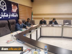 برگزاری جلسه هماهنگی با حامیان همایش ملی آموزش، محیط زیست و ارتقای سلامت جامعه در دانشگاه فرهنگیان ایلام 7