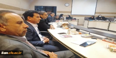 جلسه ستاد برگزاری آزمون جامع اصلح مهارت آموزان سال 1400 در دانشگاه فرهنگیان استان ایلام