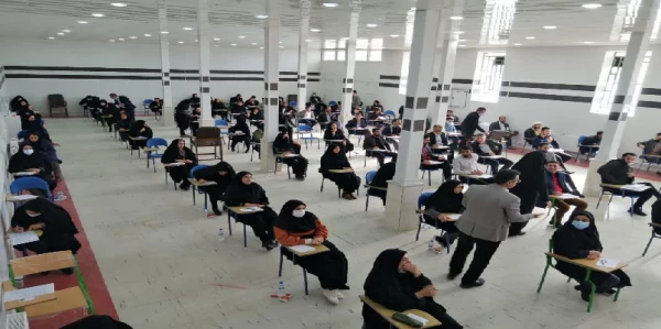 برگزاری آزمون جامع اصلح مهارت آموزان در دانشگاه فرهنگیان استان ایلام 2