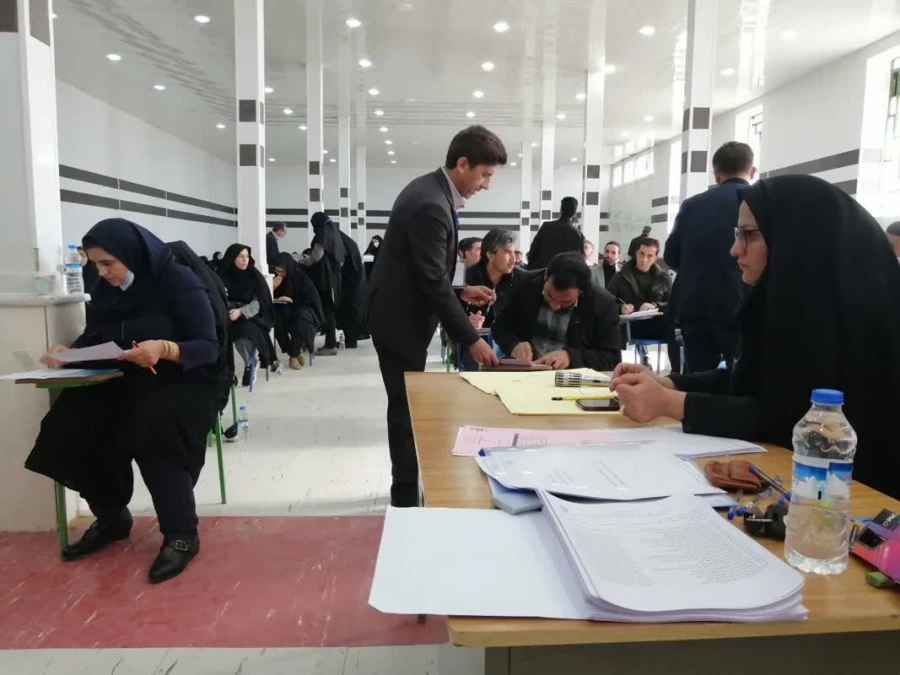 برگزاری آزمون جامع اصلح مهارت آموزان در دانشگاه فرهنگیان استان ایلام 3
