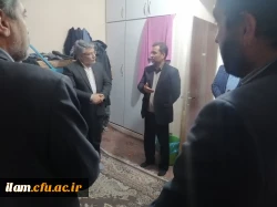 بازدید جناب آقای دکتر ابراهمی معاونت نظارت، ارزیابی و تضمین کیفیت دانشگاه فرهنگیان به همراه آقای دکتر رازینی رئیس مرکز نظارت، ارزیابی و تضمین کیفیت وزارت علوم، تحقیقات و فناوری و دکتر صفری فارفار معاون مرکز نظارت، ارزیابی و تضمین کیفیت وزارت علوم، تحقیقات