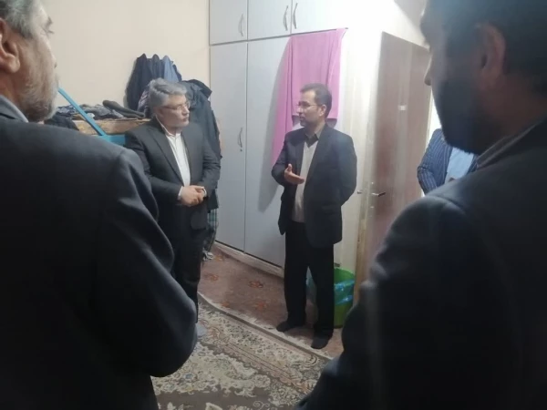 بازدید جناب آقای دکتر ابراهمی معاونت نظارت، ارزیابی و تضمین کیفیت دانشگاه فرهنگیان به همراه آقای دکتر رازینی رئیس مرکز نظارت، ارزیابی و تضمین کیفیت وزارت علوم، تحقیقات و فناوری و دکتر صفری فارفار معاون مرکز نظارت، ارزیابی و تضمین کیفیت وزارت علوم، تحقیقات