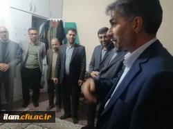 بازدید جناب آقای دکتر ابراهمی معاونت نظارت، ارزیابی و تضمین کیفیت دانشگاه فرهنگیان به همراه آقای دکتر رازینی رئیس مرکز نظارت، ارزیابی و تضمین کیفیت وزارت علوم، تحقیقات و فناوری و دکتر صفری فارفار معاون مرکز نظارت، ارزیابی و تضمین کیفیت وزارت علوم، تحقیقات