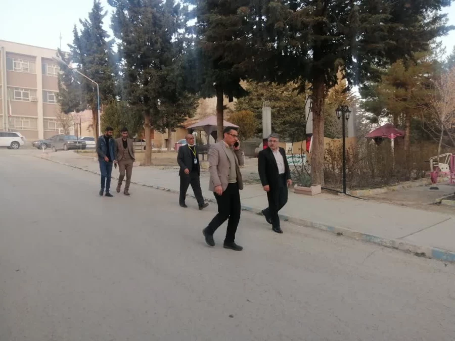 بازدید جناب آقای دکتر ابراهمی معاونت نظارت، ارزیابی و تضمین کیفیت دانشگاه فرهنگیان به همراه آقای دکتر رازینی رئیس مرکز نظارت، ارزیابی و تضمین کیفیت وزارت علوم، تحقیقات و فناوری و دکتر صفری فارفار معاون مرکز نظارت، ارزیابی و تضمین کیفیت وزارت علوم، تحقیقات