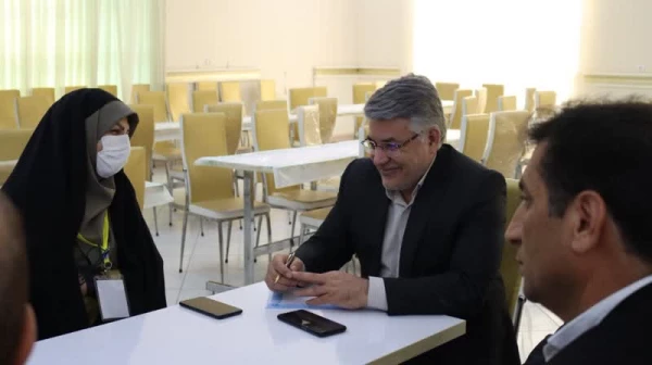 نشست معاونت نظارت، ارزیابی و تضمین کیفیت دانشگاه فرهنگیان با اساتید و کارکنان دانشگاه فرهنگیان ایلام 3