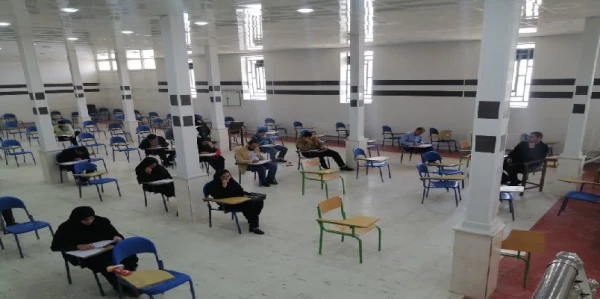 برگزاری آزمون جبرانی فرهنگی مهارت آموزان در دانشگاه فرهنگیان استان ایلام 2