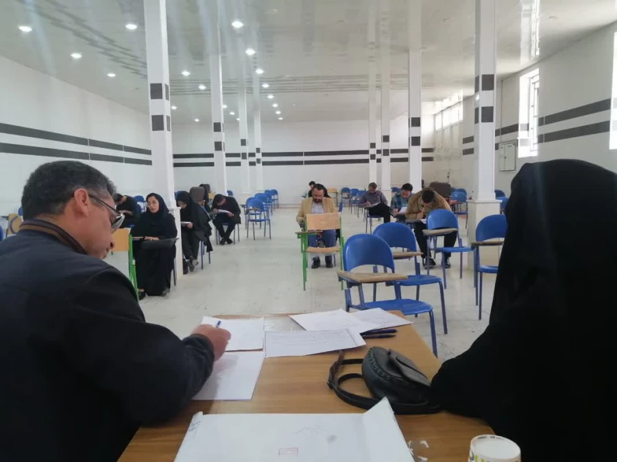 برگزاری آزمون جبرانی فرهنگی مهارت آموزان در دانشگاه فرهنگیان استان ایلام 3