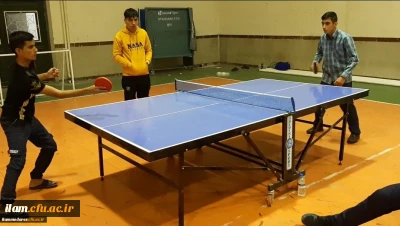 برگزاری مسابقات تنیس روی میز بین دانشجومعلمان پردیس