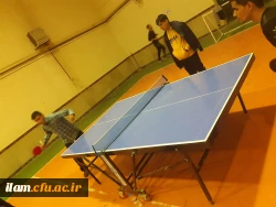 برگزاری مسابقات تنیس روی میز بین دانشجومعلمان پردیس 4