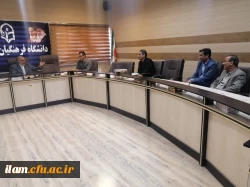 برگزاری جلسه شورای مدیریت، نظارت، ارزیابی و منابع انسانی دانشگاه فرهنگیان استان 7