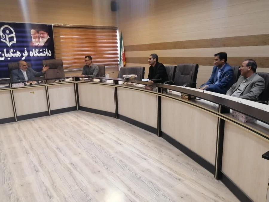 برگزاری جلسه شورای مدیریت، نظارت، ارزیابی و منابع انسانی دانشگاه فرهنگیان استان 7