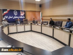 برگزاری جلسه شورای مدیریت، نظارت، ارزیابی و منابع انسانی دانشگاه فرهنگیان استان 8