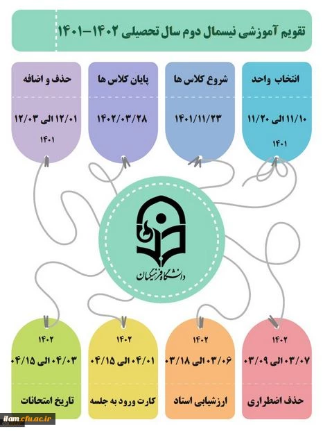 تقویم آموزشی