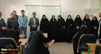 حضور مدیر کل آموزش و پرورش ایلام جناب آقای دکتر درویشی و سرپرست مدیریت امور پردیس های دانشگاه فرهنگیان جناب آقای دکتر پیری و هیئت همراه، در جمع دانشجو معلمان پردیس امام جعفر صادق(ع) بمناسبت 16 آذر « روز دانشجو»